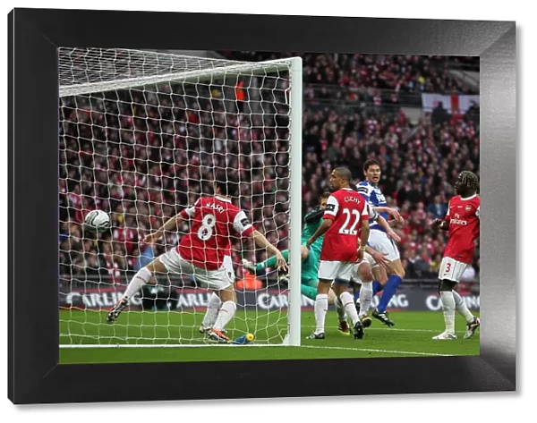 Nikola Zigic's Historic Goal: Birmingham City's Carling Cup Final Opener Against Arsenal at Wembley Stadium