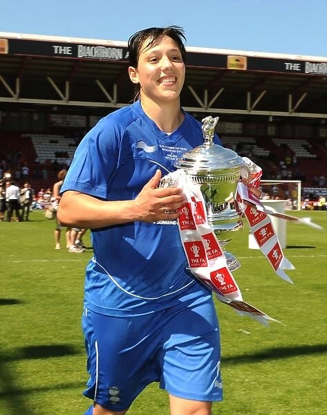 Birmingham City FC: Rachel Williams Triumphant Moment - FA Women's Cup Victory over Chelsea (2012)