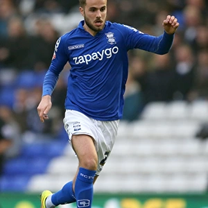 Andrew Shinnie vs. Nottingham Forest: Intense Face-Off in Birmingham City's Sky Bet Championship Match at St. Andrew's