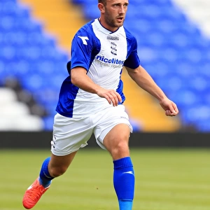 Birmingham City's Neal Eardley in Action Against Hull City (July 2013)