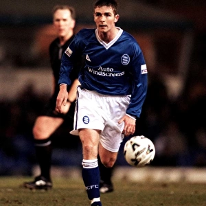 Bryan Hughes in Action: Birmingham City vs. Watford (Nationwide League Division One - 02-03-2001)