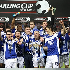 Carling Cup Winners - 2011 Poster Print Collection: Presentation