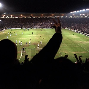Unwavering Birmingham City FC Fan's Passionate Message Amidst the Intense 2001 Worthington Cup Semi-Final Battle Against Ipswich Town