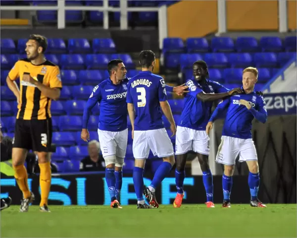 Mark Duffy's Hat-trick: Birmingham City's Triumph over Cambridge United in Capital One Cup Round One (St. Andrew's)