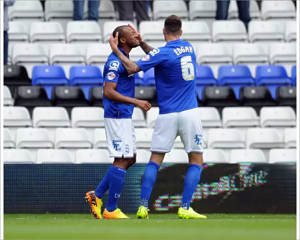 Wesley Thomas Scores the Opener: A Thrilling Moment in Birmingham City's Sky Bet Championship Match against Brighton & Hove Albion
