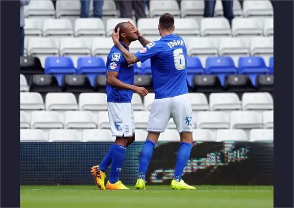 Wesley Thomas Scores the Opener: A Thrilling Moment in Birmingham City's Sky Bet Championship Match against Brighton & Hove Albion