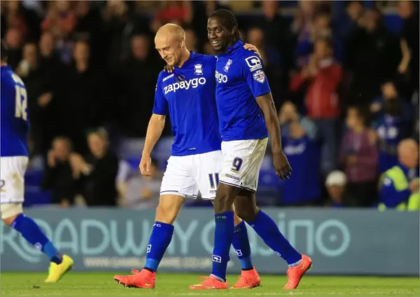 Birmingham City: Donaldson and Cotterill Celebrate Second Goal Against Ipswich Town (Sky Bet Championship)