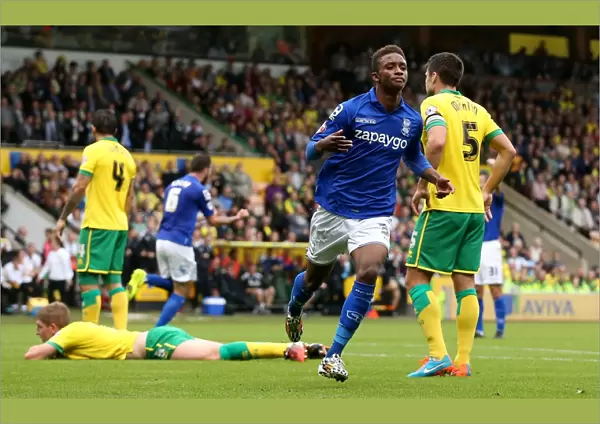 Demarai Gray's Brace: Birmingham City's Triumphant Moment vs Norwich City (Sky Bet Championship)