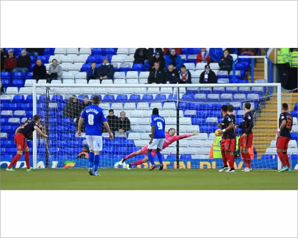 Paul Caddis Scores the First Goal for Birmingham City in Sky Bet Championship Match Against Reading