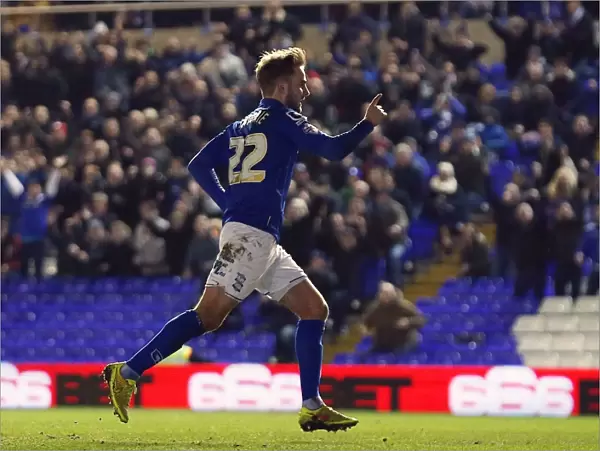 Birmingham City's Andrew Shinnie Scores the Winning Goal Against Blackpool in Sky Bet Championship Match