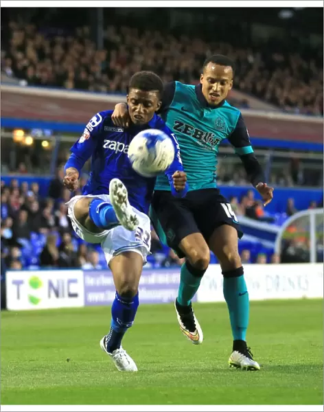 Intense Rivalry: Gray vs Olsson Battle for Championship Supremacy - Birmingham City vs Blackburn Rovers