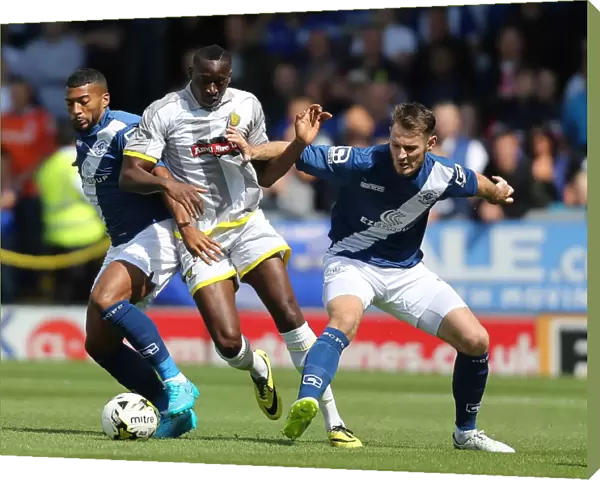 Akins, Davis, and Grounds Clash: Burton Albion vs Birmingham City Pre-Season Friendly at Pirelli Stadium