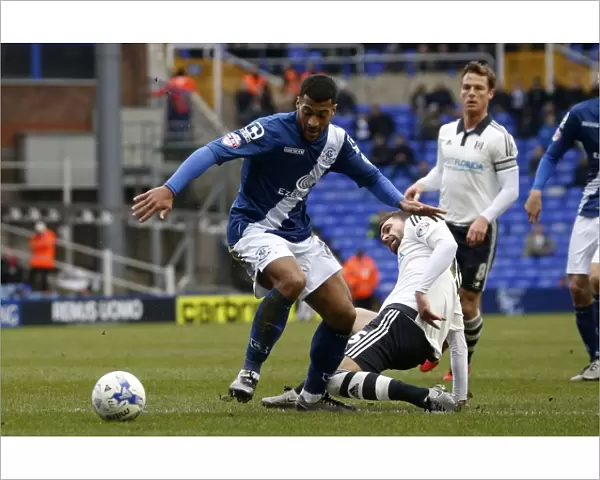 Birmingham City vs Fulham: Clash between Davis and Madl in Sky Bet Championship