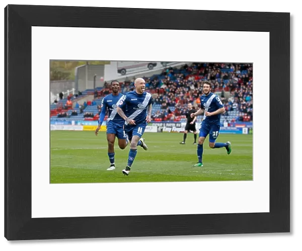 Birmingham City's David Cotterill Celebrates Goal in Sky Bet Championship Match Against Huddersfield Town