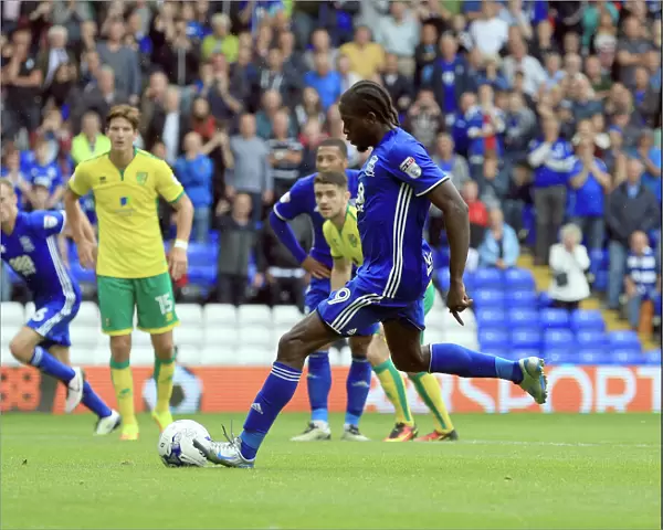 Clayton Donaldson Scores Penalty: Birmingham City vs Norwich City (Sky Bet Championship)