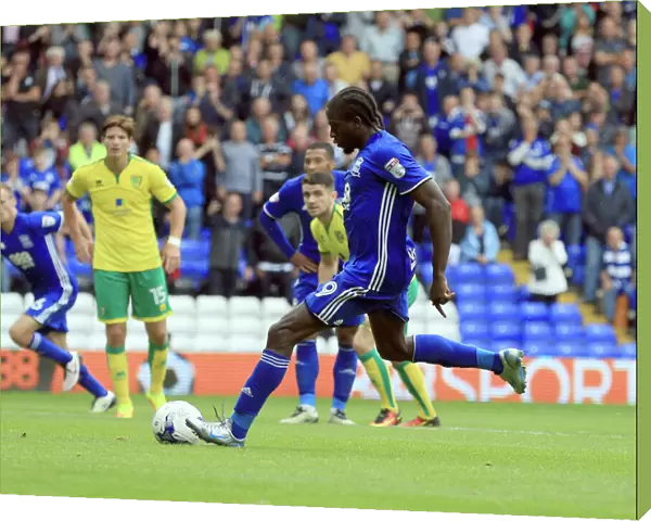 Clayton Donaldson Scores Penalty: Birmingham City vs Norwich City (Sky Bet Championship)