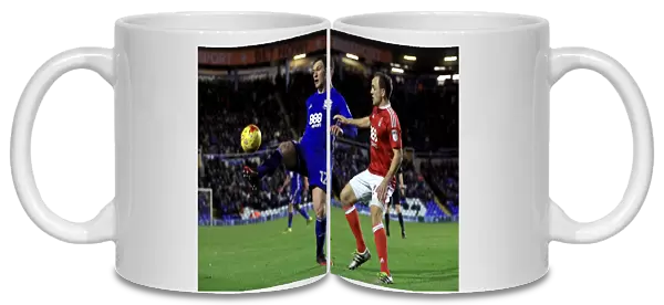 Birmingham City vs Nottingham Forest: Intense Battle for Supremacy in Sky Bet Championship - Craig Gardner vs David Vaughan