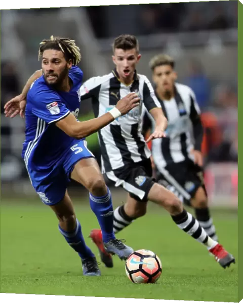 Ryan Shotton of Birmingham City in FA Cup Action at St. James Park Against Newcastle United