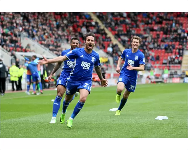 Kerim Frei's Dramatic Free-Kick: Birmingham City's Victory Over Rotherham United (Sky Bet Championship)