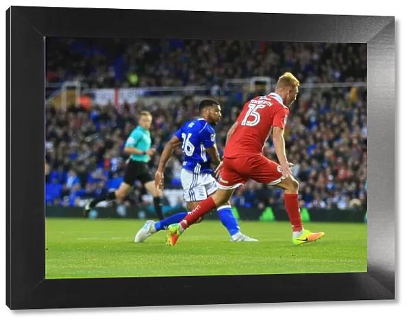 David Davis Scores Birmingham City's Second Goal Against Crawley Town in Carabao Cup First Round