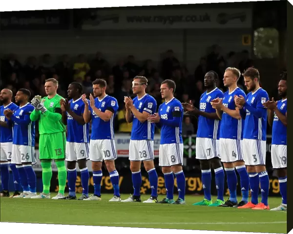 Tribute to Barcelona Victims: A Moment of Silence Before Burton Albion vs. Birmingham City in Sky Bet Championship