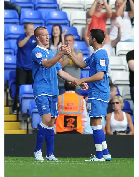 Birmingham City's Adam Rooney Scores Lone Goal in Pre-Season Friendly Against Everton (July 30, 2011, St. Andrew's)
