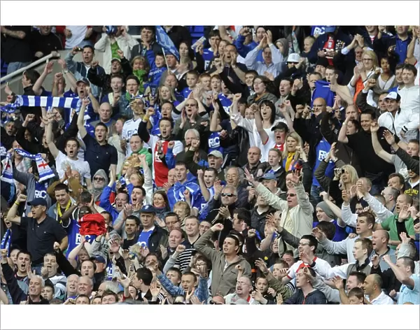 Birmingham City FC's Euphoric Promotion Celebration at Madejski Stadium (03-05-2009 v Reading)