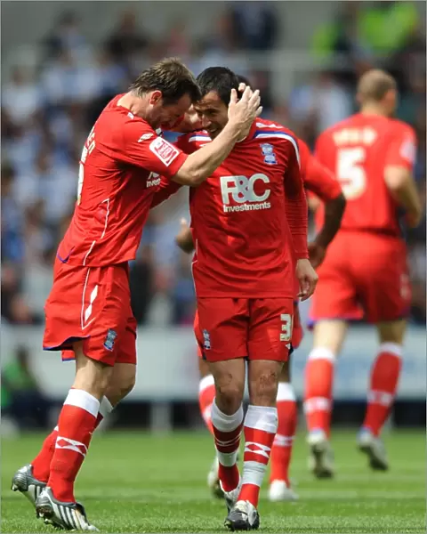 Euphoric Moment: Fahey and McFadden's Goal Celebration for Birmingham City vs. Reading (03-05-2009)