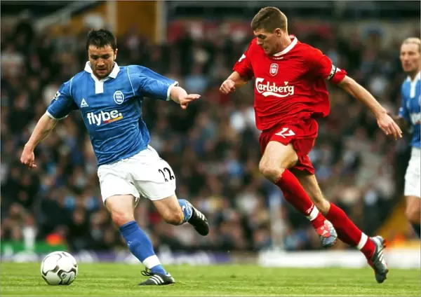 Steven Gerrard vs. Damien Johnson: A Rivalry Icons at St. Andrew's (08-05-2004)