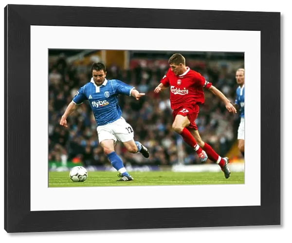 Steven Gerrard vs. Damien Johnson: A Rivalry Icons at St. Andrew's (08-05-2004)