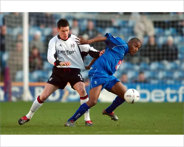 Finnan vs Morrison: An Intense FA Cup Battle between Fulham and Birmingham City (05-01-2003)