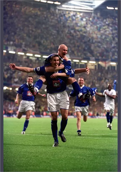 Andrew Johnson's Euphoric Moment: Sealing Birmingham City's Promotion with Playoff Final Penalty (12-05-2002)