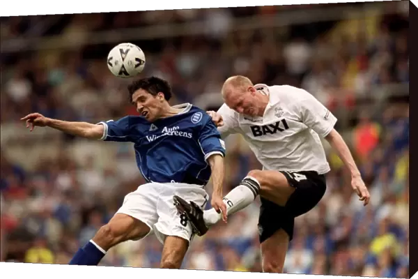 Marcelo vs Murdoch: A Head-to-Head Battle in Birmingham City's Intense Playoff Semi-Final Clash against Preston North End (May 13, 2001)