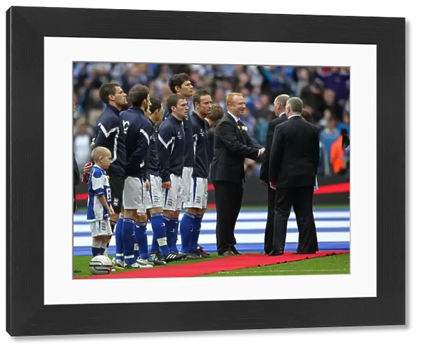 Birmingham City FC at Wembley: Pre-Match Line-Up vs Arsenal in Carling Cup Final