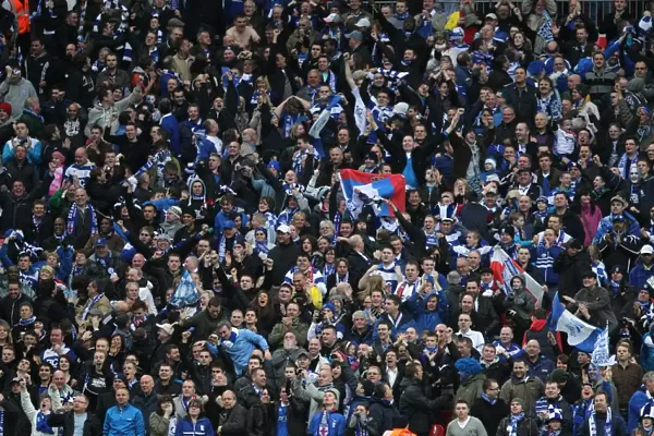 Euphoria in the Stands: Birmingham City FC's Carling Cup Final Victory over Arsenal at Wembley