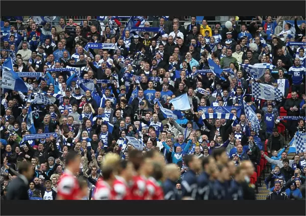Birmingham City FC's Unforgettable Wembley Showdown Against Arsenal: A Sea of Fans United in Anticipation