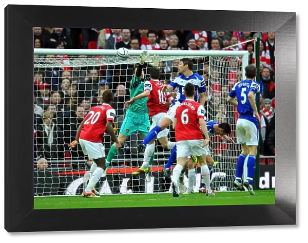 Nikola Zigic Scores Historic Goal: Birmingham City's First in Carling Cup Final Against Arsenal at Wembley Stadium