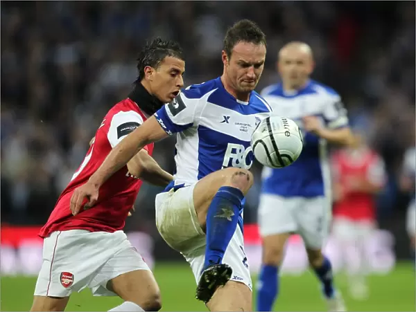 Chamakh vs. Jiranek: A Football Battle for the Carling Cup at Wembley - Arsenal vs. Birmingham City