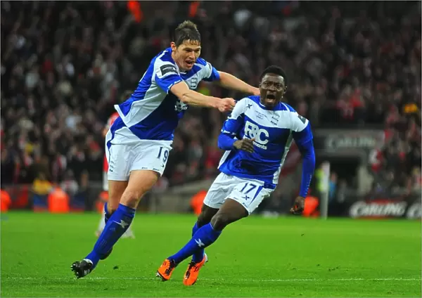 Obafemi Martins Thrilling Goal: Birmingham City's Unforgettable Carling Cup Final Victory at Wembley