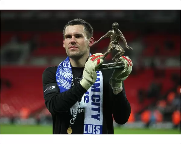 Ben Foster's Man of the Match Moment: Birmingham City's Carling Cup Final Triumph at Wembley - Celebrating the Goalkeeper's Brilliant Performance
