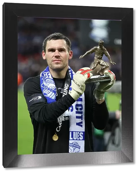 Ben Foster's Triumph: Man of the Match at the Carling Cup Final between Arsenal and Birmingham City at Wembley Stadium