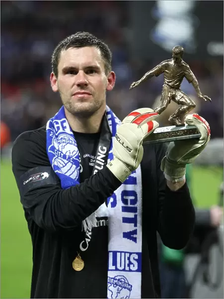 Ben Foster's Triumph: Man of the Match at the Carling Cup Final between Arsenal and Birmingham City at Wembley Stadium