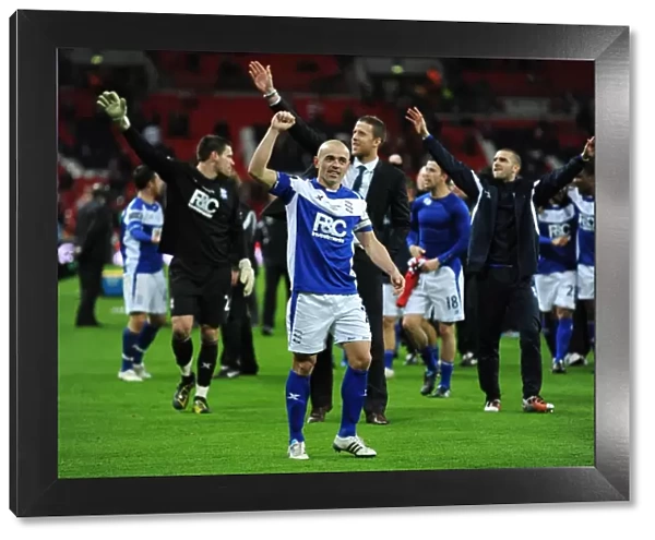 Birmingham City FC: Carling Cup Victory - Celebrating at Wembley with Stephen Carr and Team