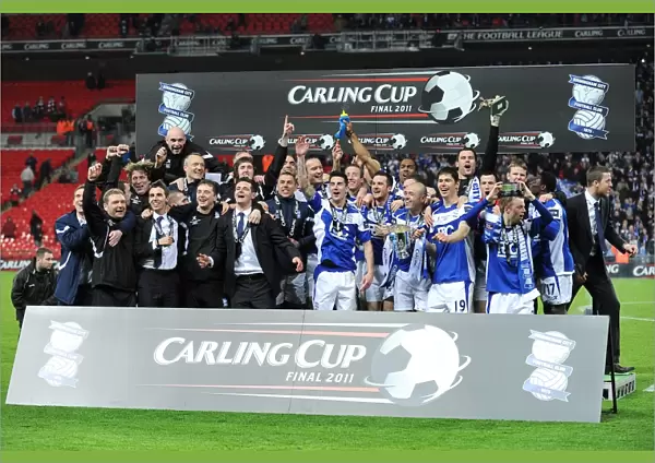 Birmingham City FC's Thrilling Carling Cup Victory: Celebrating at Wembley Against Arsenal