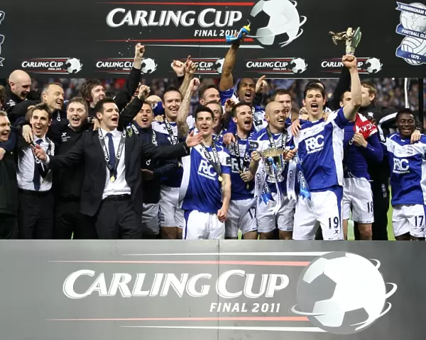 Birmingham City FC's Glory at Wembley: Carling Cup Victory over Arsenal - The Triumphant Moment