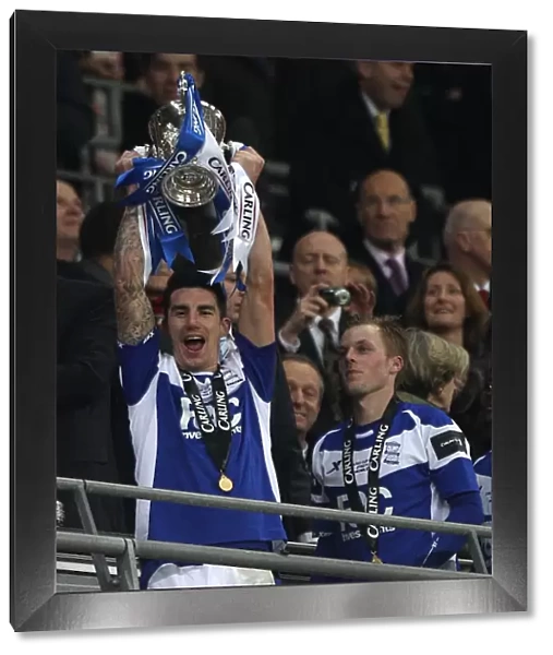 Birmingham City FC: Liam Ridgewell Triumphs with the Carling Cup at Wembley Stadium After Defeating Arsenal