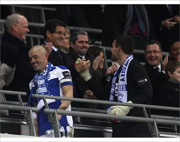 Fabio Capello Congratulates Ben Foster: Birmingham City's Carling Cup Victory - The Moment of Triumph