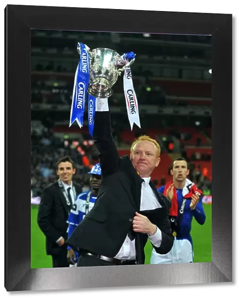 Birmingham City FC: Alex McLeish and Team Lift the Carling Cup at Wembley after Defeating Arsenal