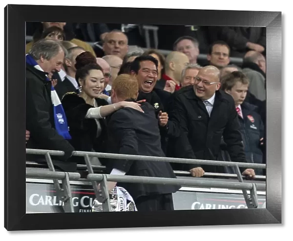 Alex McLeish and Birmingham City's Carling Cup Victory: Celebrating at Wembley