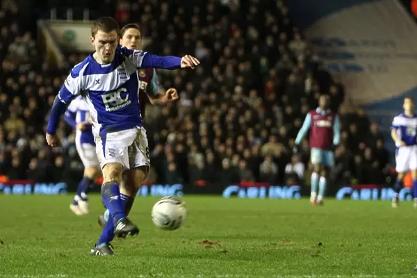 Craig Gardner's Hat-Trick: Birmingham City Advances to Carling Cup Final with 3-2 Win over West Ham United (26-01-2011)